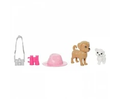 Mattel Barbie - Stacie &amp; Barbie Doll Set With 2 Pets (HRM09)