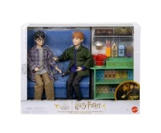Harry Potter „Mattel“ didelis Hario Poterio lėlės rinkinys Ronas ant Hogvartso traukinio ZA5082