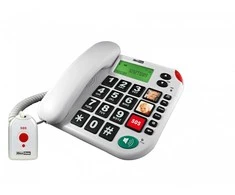 Telefonas stacionarus Maxcom KXT 481 SOS Baltas