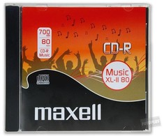 Maxell CD-R 700 MB AUDIO XL II JEWELCASE BOX