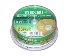 Maxell DVD- R 4.7 GB 16x 25 vnt (275520.30.CN)