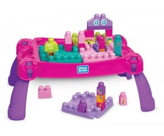 Mattel Konstruktorius Mega Bloks su stalu ir spalvotais kaladėlėmis