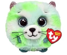Meteor Maskotka TY Beanie balls Kot žalia