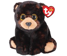 TY MGA Beanie Babies Rudasis juodasis lokys Kodi 15cm