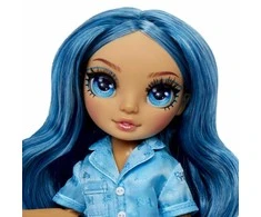 MGA Mėlyna L.O.L. Surprise Junior High PJ Party mados lėlė Skyler mėlynas 530947-EUC