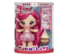 MGA Lėlė Yummiland Large Doll + Lūpų blizgis Pet- Bianca Bubblegum