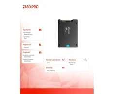 SSD diskai – Micron 7450 Pro 960GB U.3 NVMe PCIe 4.0