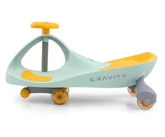 Milly Mally Gravity Lime Geltona Gravity Ride On