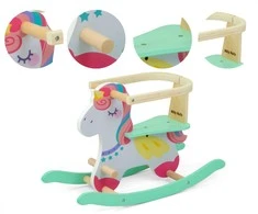 Medinis supamas žaislas Vienaragis Unicorn Milly Mally, 3330