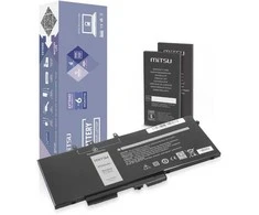 „Mitsu“ akumuliatorius GJKNX, skirtas „Dell Latitude“ 5280 5480 5490 5590 8500 mAh 8500 mAh (64,6 Wh) 7,6 V (7,4 V)