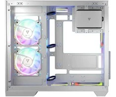 Kompiuterio Korpusas - MODECOM Panorama ARGB 5F MIDI Baltas