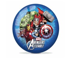 Vaikiškas 140 mm guminis kamuolys su „Avengers“ MONDO motyvu