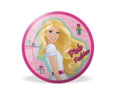Vaikiškas guminis kamuolys 140 mm su Barbie MONDO motyvu