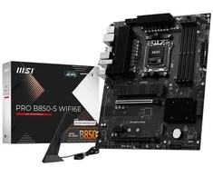 Pagrindinė plokštė PRO B850-S WIFI6E | MSI procesorių šeima AMD | Procesoriaus lizdas AM5 | DDR5 | Palaikomos standžiojo disko sąsajos SATA, M.2