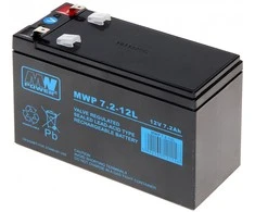 Eaton Mw Power MWPower MW 12V 7.2Ah F2(250) AGM akumuliatorius, 6-9 metai