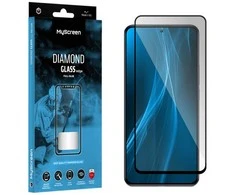 „MyScreen MS Diamond Glass Edge Lite FG“ Apple iPhone 16 6,1 colio juodos spalvos „Full Glue“