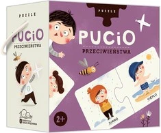 Dėlionė Edukacinis kortelių žaidimas Pucio Nasza Księgarnia, 79915, 20 vnt.