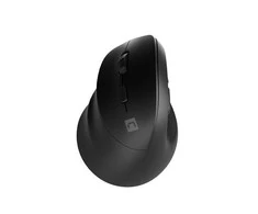 NATEC Vertikali pelė Crake 2 2400DPI wireless Bluetooth 5.0+2.4Ghz left handed juodas