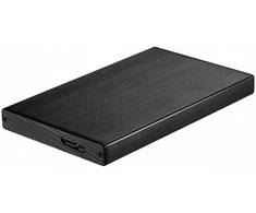 Kietasis diskas NATEC NKZ-0941 HDD/SSD external enclosure RHINO GO for 2.5" SATA - USB 3.0, Aluminum