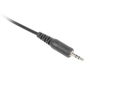 NATEC NMI-0776 mikrofono papildiklis Juodas mini lizdas 3,5 mm žemo triukšmo visaekcinis mikrofonas