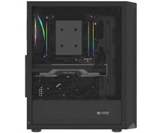 Kompiuterio Korpusas - FURY Shobo SH4 RGB Midi Tower Juodas