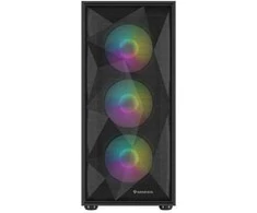 NATEC Genesis PC Case Diaxid 605 juodas ARGB