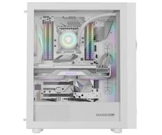 NATEC Genesis PC Case Diaxid 605 baltas ARGB