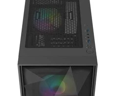 NATEC Genesis PC Case Diaxid 605 juodas ARGB