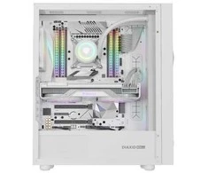 NATEC Genesis PC Case Diaxid 605 baltas ARGB