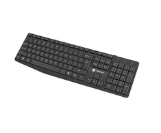 Natec | Klaviatūra ir pelė | Squid 2in1 Bundle | Klaviatūros ir pelės rinkinys | Wireless | Belaidė jungtis | US | Juodas