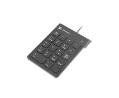 NATEC NUMERIC Klaviatūra GOBY 2 USB Juodas