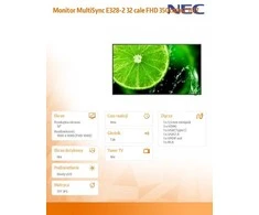 Monitorius NEC E328-2 32 colių LED LFD FHD ekranas