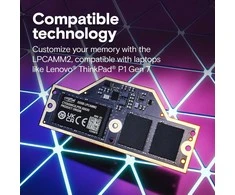 Nešiojamo kompiuterio atmintis Crucial 64GB [1x64GB 7200MHz DDR5 CL60 LPCAMM2]