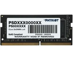 RAM Modulis - Patriot Signature 8 GB DDR4 2666 MHz SO-DIMM Neebuferizuotas
