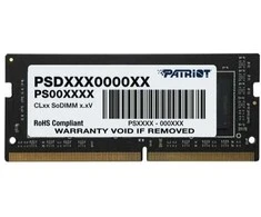 RAM Atminties modulis PATRIOT SIGNATURE DDR4 SO-DIMM 8GB 3200MHz (PSD48G32002S)