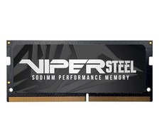 Nešiojamo kompiuterio atmintis Patriot Viper Steel 16GB [1x16GB 3200MHz DDR4 CL18 SODIMM] operatyvioji atmintis