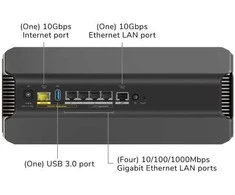 Maršrutizatorius Netgear Nighthawk WiFi 7 trijų juostų RS700S-100EUS