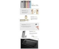 Nillkin Nature TPU dėklas telefonui Samsung Galaxy S8 Plus transparent