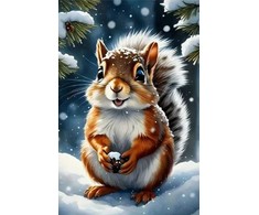 Norimpex Deimantinė mozaika - Wiewiórka zimą