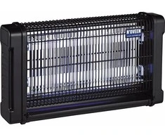 Lempa traukianti vabzdžius Noveen IKN 20 2X10 W, Juoda