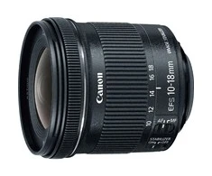 Canon EF-S10-18ISSTM „Ultra“ platus objektyvas Juoda