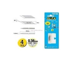 OLFA KB-5 atsarginės peiliukų geležtės, 30 vnt + adata
