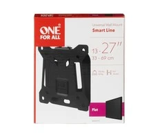 Universalus sieninis televizoriaus laikiklis ONE FOR ALL TV BRACKET, SMART FLAT, VESA 100 GLOBAL / WM2111