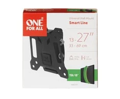 Universalus sieninis televizoriaus laikiklis ONE FOR ALL TV BRACKET, SMART TILT, VESA 100 GLOBAL / WM2121
