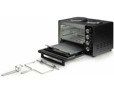 Elektrinė krosnelė Gorenje | Mini orkaitė | OM30GBX | 30 L | Degiklių / virimo zonų skaičius 2 | 1600 W | Juodas