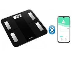 Oro-med Elektroninės Svarstyklės - Oromed ORO-SCALE Bluetooth, Juodos Spalvos
