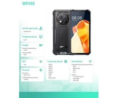 Išmanusis telefonas Oukitel WP28E 4/64GB Juodas (WP28E-BK/CHOUT/OL)