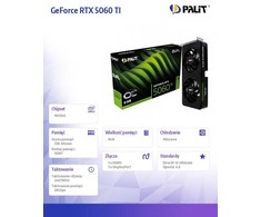 Palit GeForce RTX 5060 Ti Dual OC NVIDIA 8 GB GDDR7