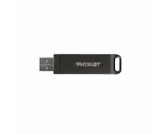 USB Atmintinė - Patriot Rage R550 256GB 100MB/s USB A+C Sukamoji Juoda
