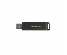 USB atmintinė PATRIOT Rage R550 32GB 100 MB/S USB A+C su pasukamu dizainu (PE32GR550DSAD) Juodas